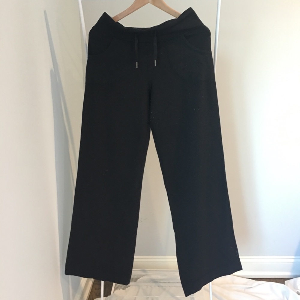 Lululemon wide leg pant Black (6)